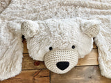 Large Polar Bear Rug